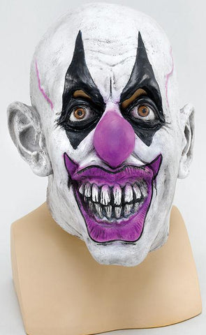 Scary Clown Rubber Mask