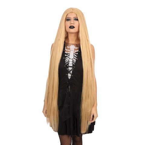 40" Long Blonde Wig