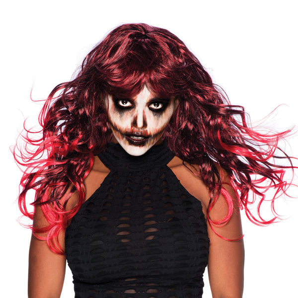 Red & Auburn Gothic Temptress Wig