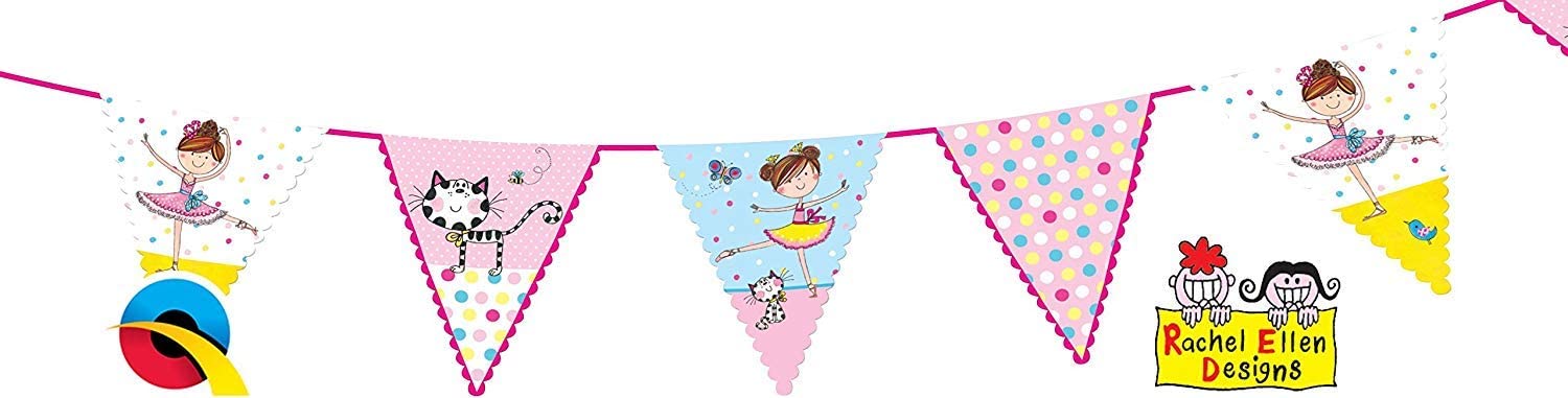 Rachel Ellen Ballerina Paper Bunting