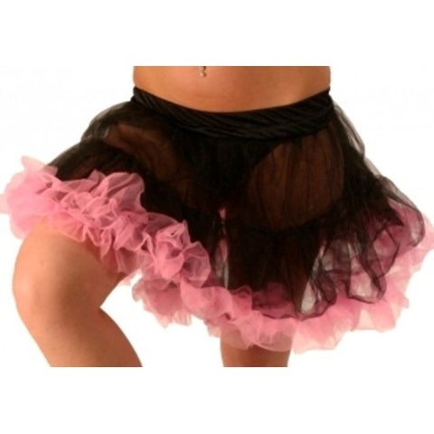 Black & Pink Tutu Underskirt