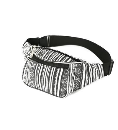 Black and White Hippy Bumbag