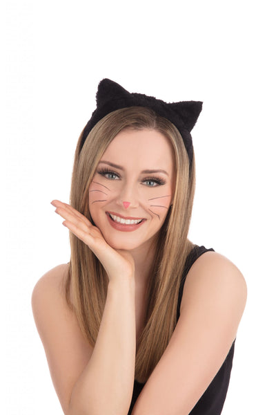 Black Fur Cat Ears