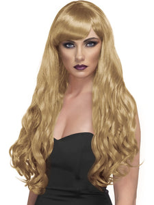 Long blonde 2025 wig fancy dress