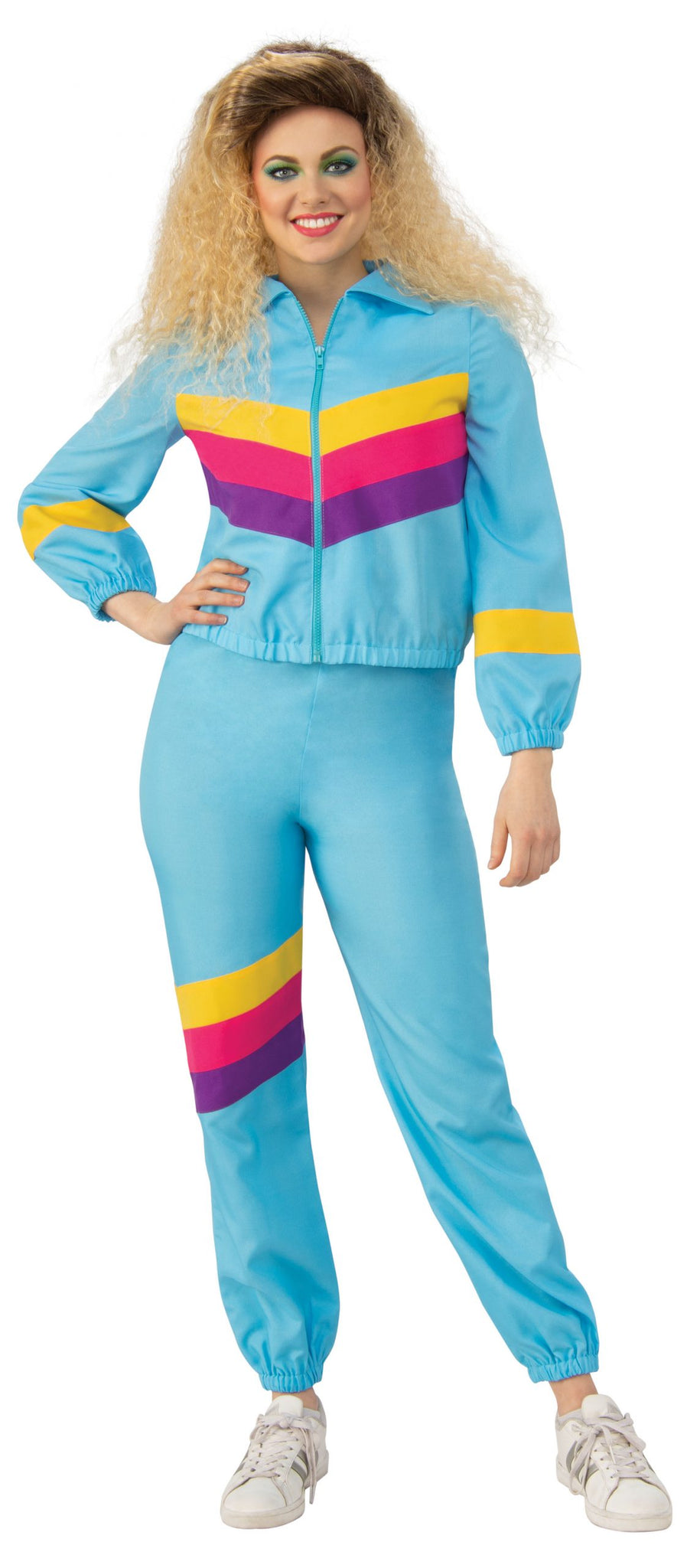 Blue Female Shell Suit Costume