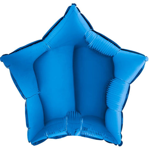 18 Inch Blue Star Foil Balloon