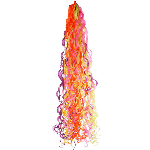 75cm Bright Curly Balloon Tail