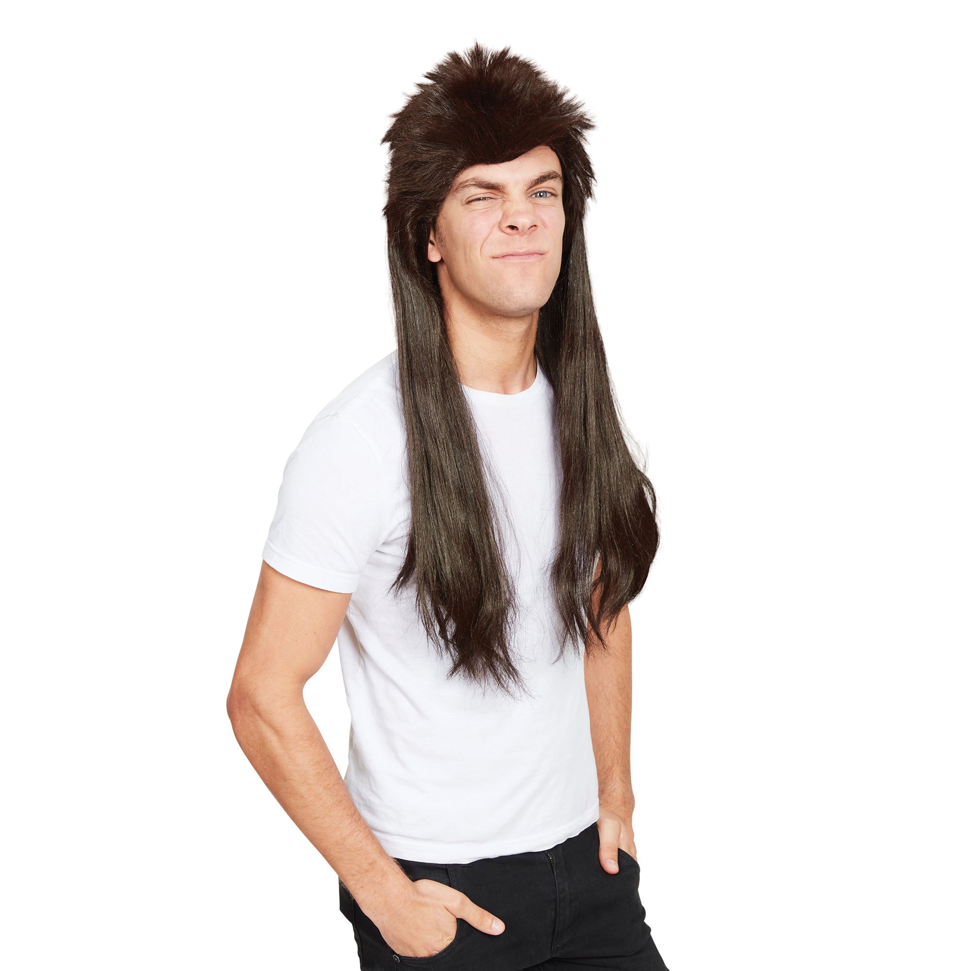 Long mullet outlet wig