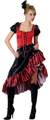 Can Can Saloon Girl Costume