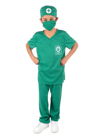Child's Vet Scrubs Costume