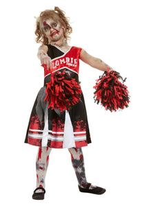 Child's Zombie Squad Cheerleader Costume