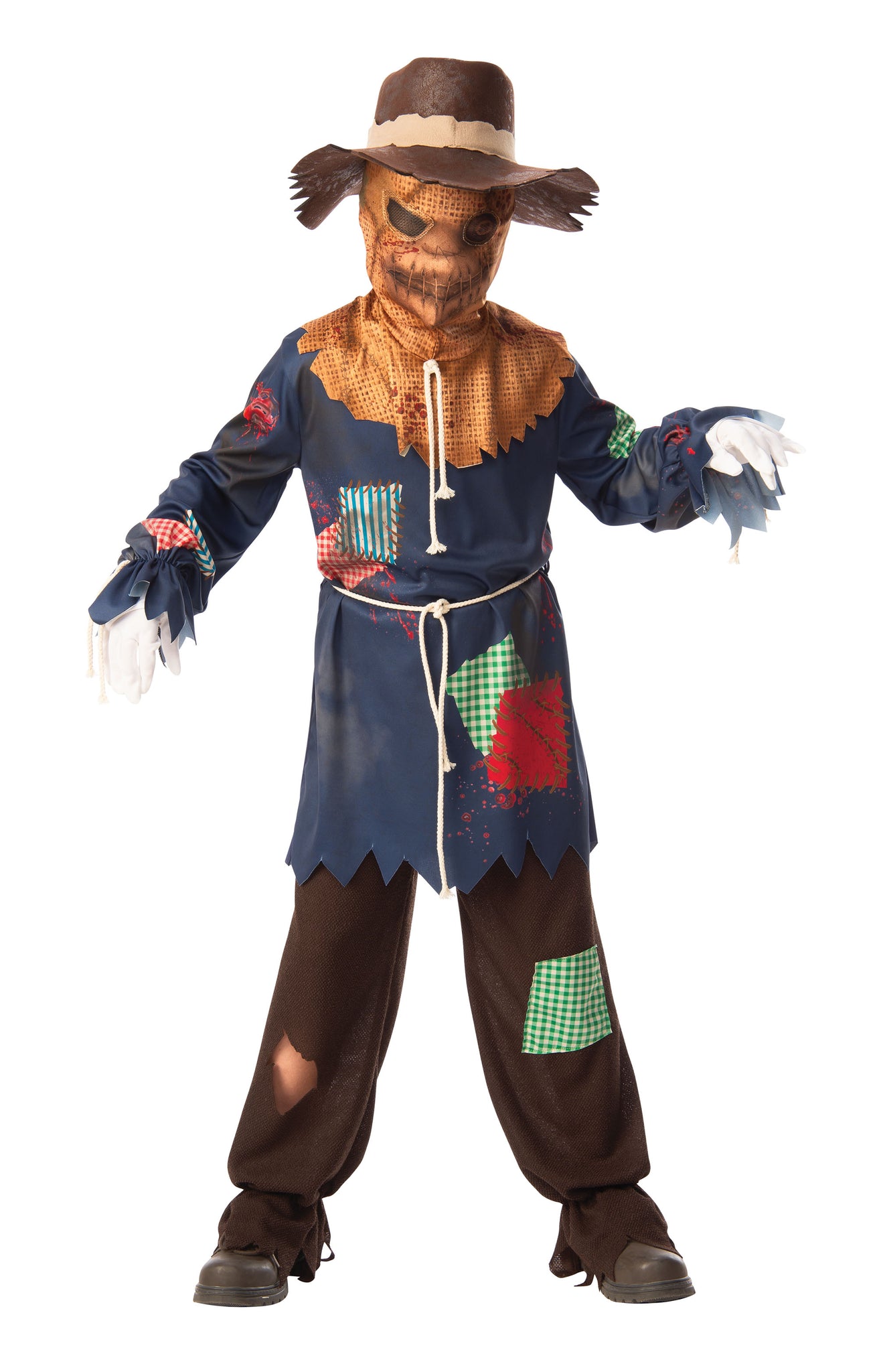 Child's Sinister Scarecrow Costume