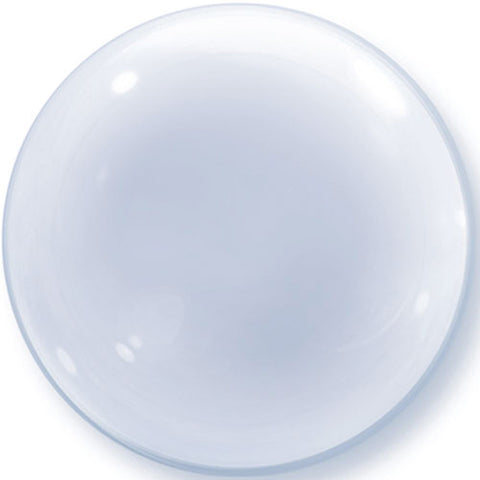24 Inch Clear Deco Bubble Balloon