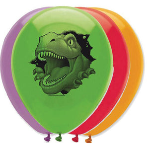 Dino Blast Latex Balloons (6pk)