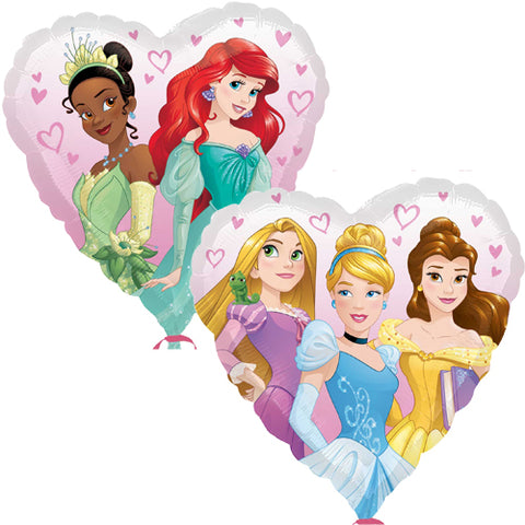 18 Inch Disney Princess Heart Foil Balloon