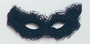 Black Venetian Carnival Mask