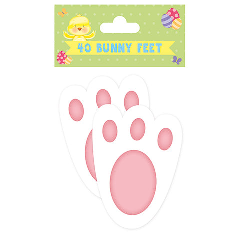 40 Easter Bunny Footprints