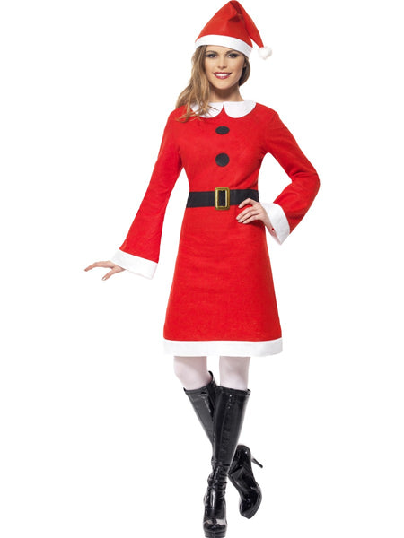 Economy Miss Santa Costume