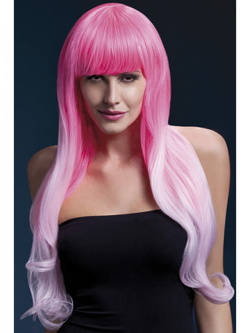 Fever Emily Wig Two-Tone Pink