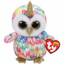 Enchanted Owl-Corn Beanie Boo