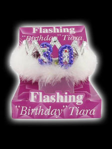 30th Flashing Tiara