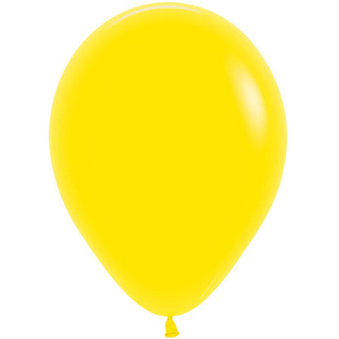 Fashion Yellow Latex Balloons
