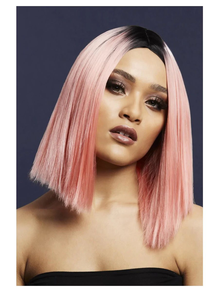 Fever Kylie Two-Tone Coral Wig