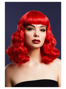 Fever Red Bettie Wig