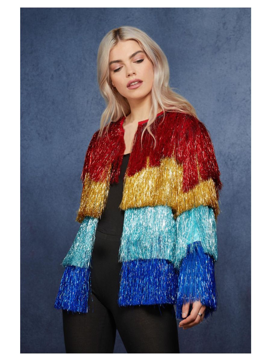 Rainbow Tinsel Jacket