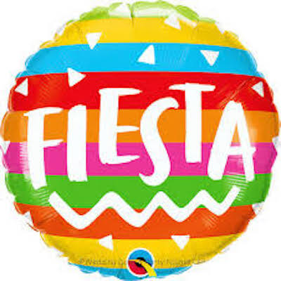 Fiesta Foil Balloon