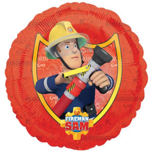 18" Fireman Sam Foil Balloon