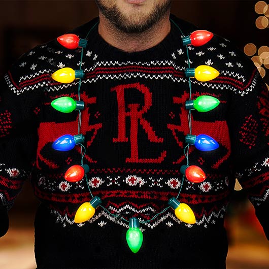 Festive Flashing Necklace
