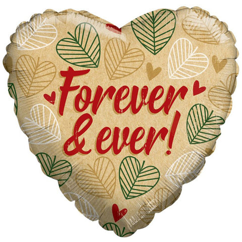 18 inch Forever & Ever Valentines Eco Balloon