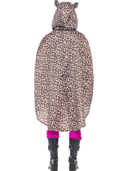 Unisex Leopard Party Poncho