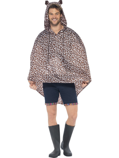 Unisex Leopard Party Poncho