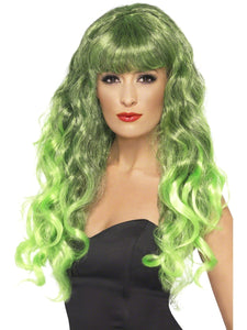 Green Siren Wig