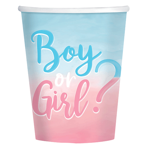 The Big Reveal Paper Cups