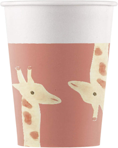 Giraffe Safari Party Paper Cups