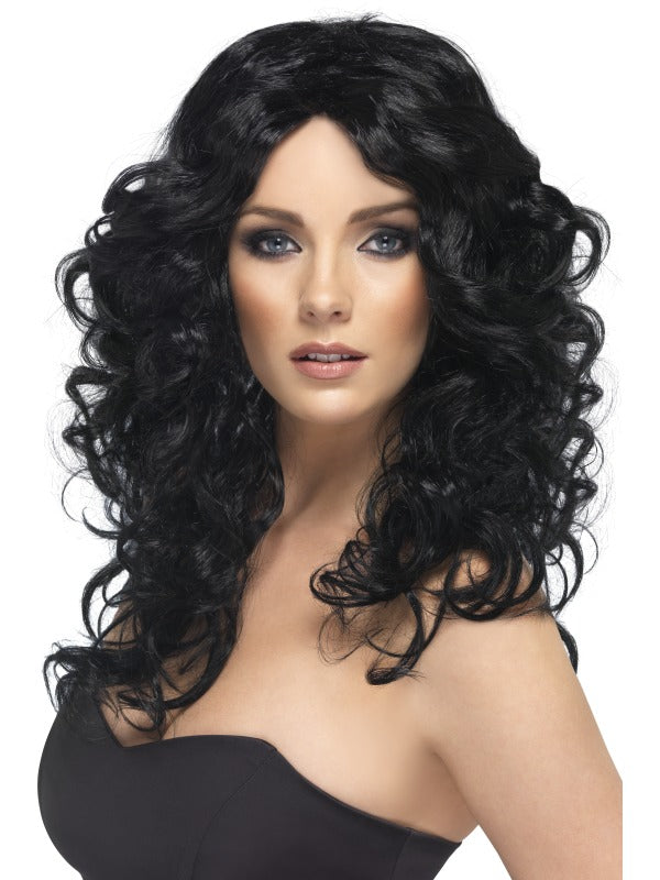 Black 70s Glamour Wig