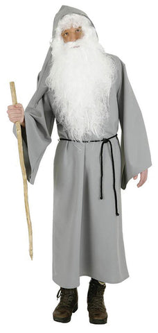 Grey Wizard Cloak Costume