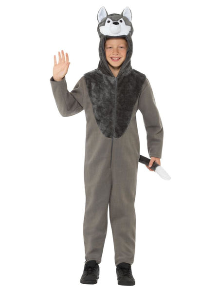 Child's Grey Wolf Costume