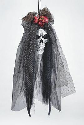Skull Bride Head Prop