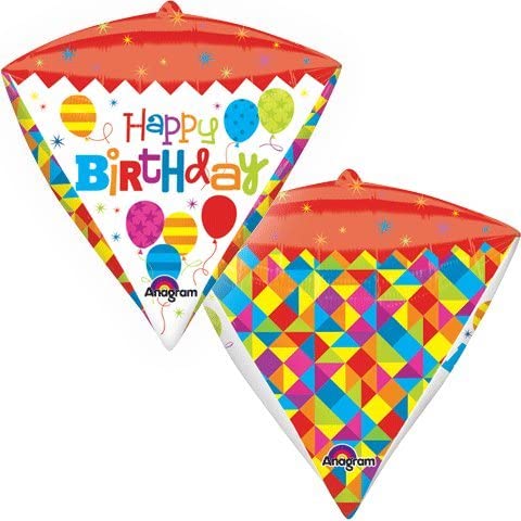 Diamondz Happy Birthday Balloon