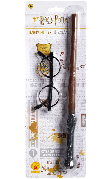 Harry Potter Wand & Glasses