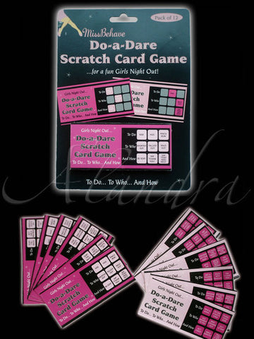 Hen Night Scratch Cards