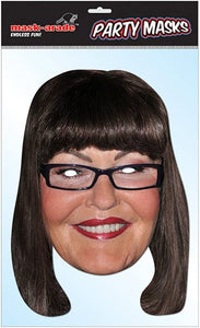 Hilary Devey Card Mask