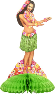 Hula Girl Table Centrepiece