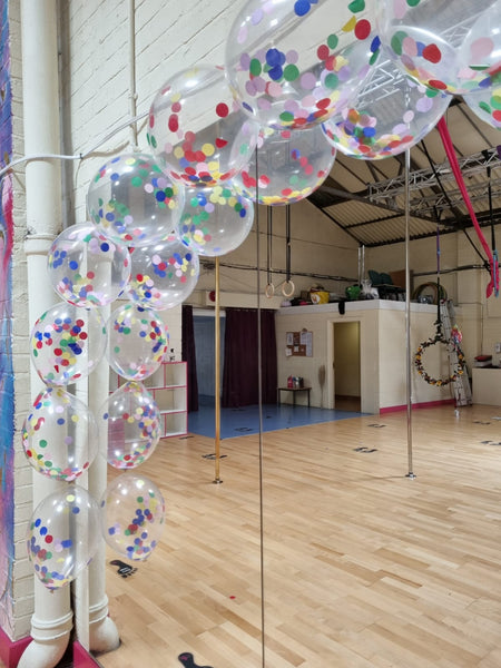 Rainbow Confetti DIY Balloon Garland Arch Kit