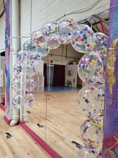 Rainbow Confetti DIY Balloon Garland Arch Kit