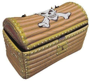 Large Inflatable Treasure Chest Drinks Holder